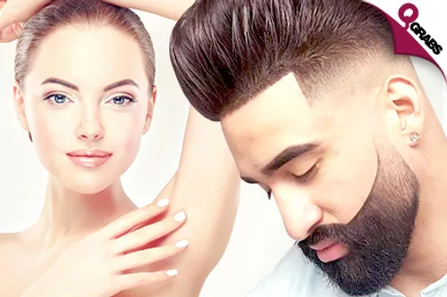 From QR250 Receive Permanent Beard Shaping or Cheek & Neck Hair-lining Sessions for HIM OR Laser Hair Removal OR Hair Bleaching for HIM & HER! (Up to QR5500 Value)